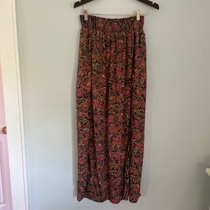 RAGA floral paisley maxi skirt